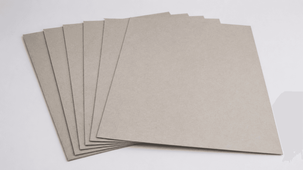 High gloss laminated paperboard sheets for luxury packaging box manufacturing