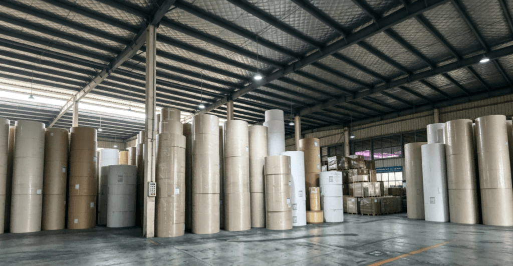 Hongtu-Scenery-paperboard-manufacturing-facility-and-warehouse-for-global-packaging-supply