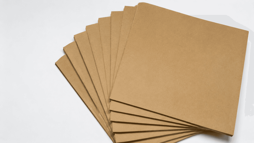Kraft Laminated Greyboard with natural texture for sustainable packaging