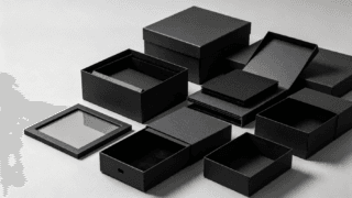 Single‑Sided Black Paperboard for cosmetic box, electronics package, shoe box and picture frame back board