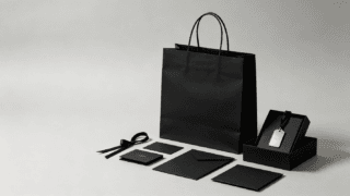 Single‑Sided Black Paperboard for paper shopping bag and display packaging board