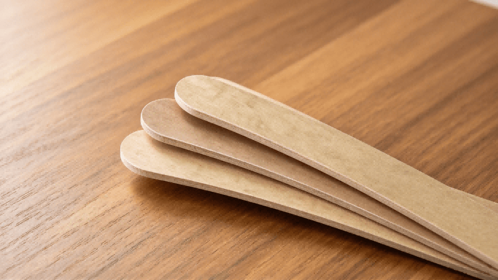 Double-Side Kraft Laminated Board for Paper Hangers, side view of kraft laminated board, layered paper board for paper hanger production