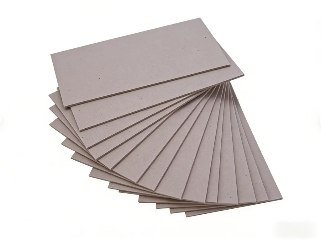 Grey Board for premium skincare packaging boxes, high rigidity and customizable