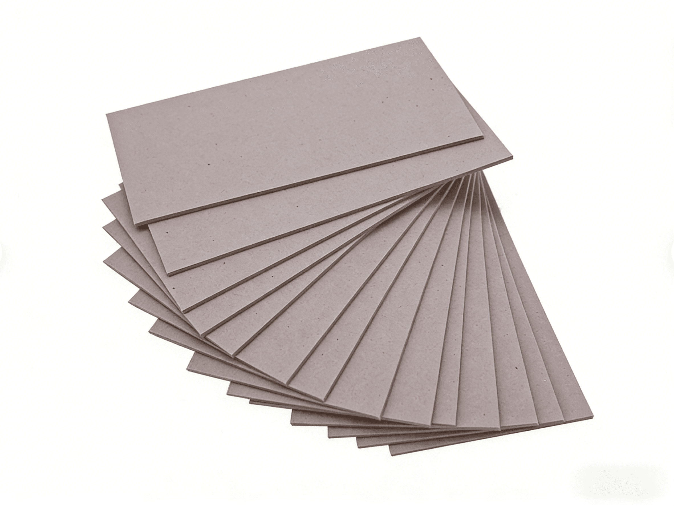 Grey Board for premium skincare packaging boxes, high rigidity and customizable