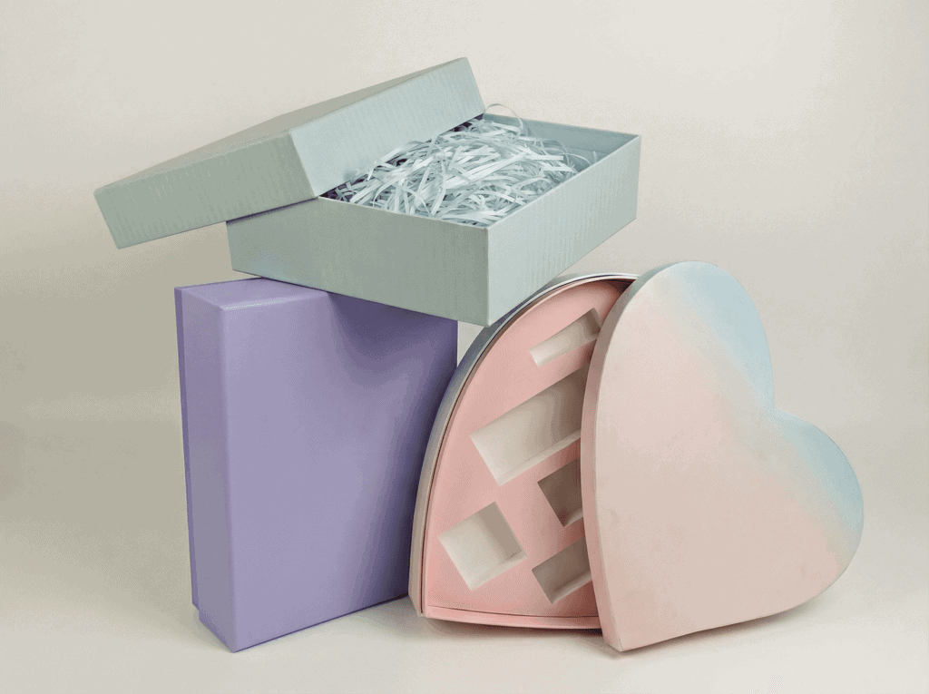 Greyboard board packaging for cosmetic packaging applications