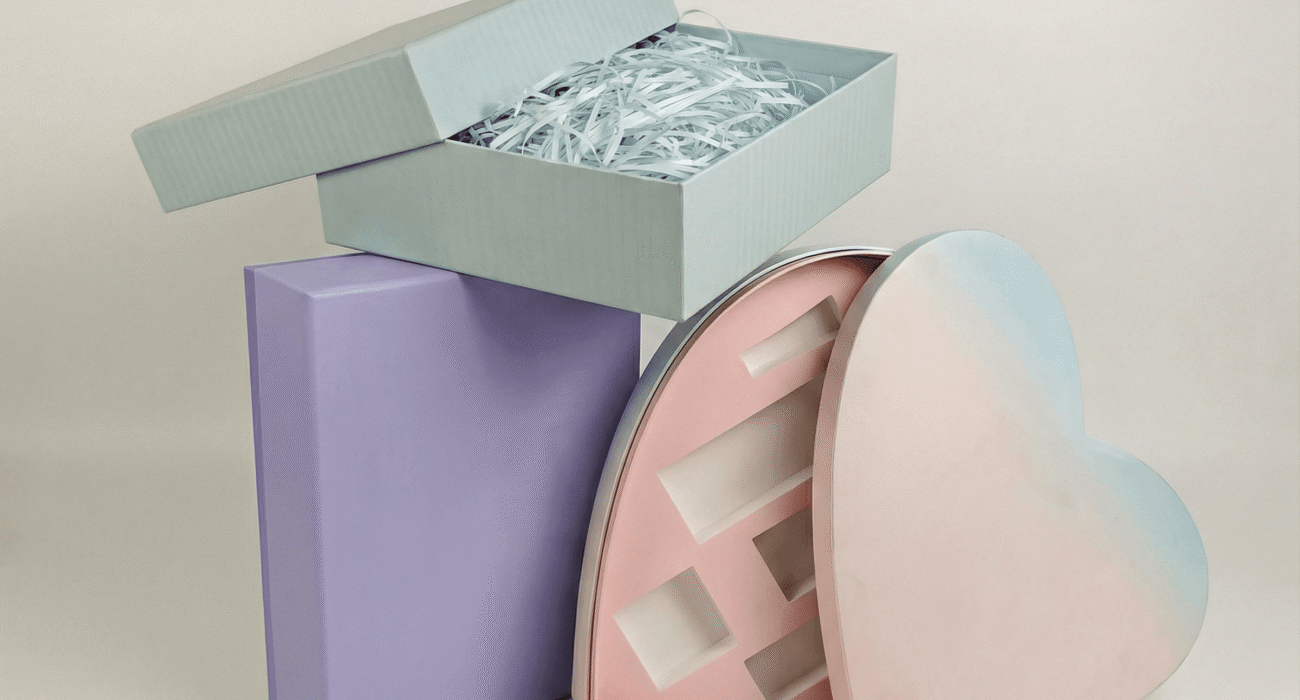 Greyboard board packaging for cosmetic packaging applications