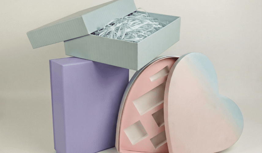 Greyboard board packaging for cosmetic packaging applications