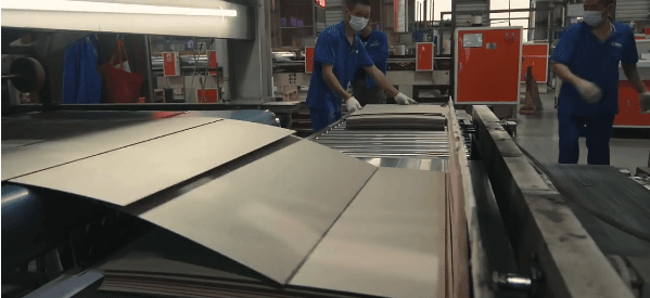 Greyboard thickness comparison chart showing structural strength and compression resistance for rigid packaging boxes