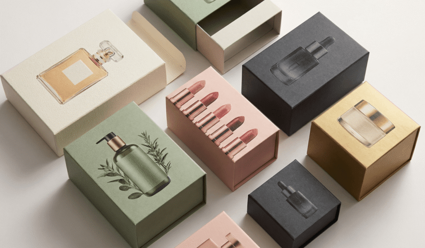 Custom greyboard packaging for skincare and cosmetic packaging