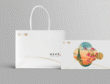 eco-friendly grey board gift boxes for branding