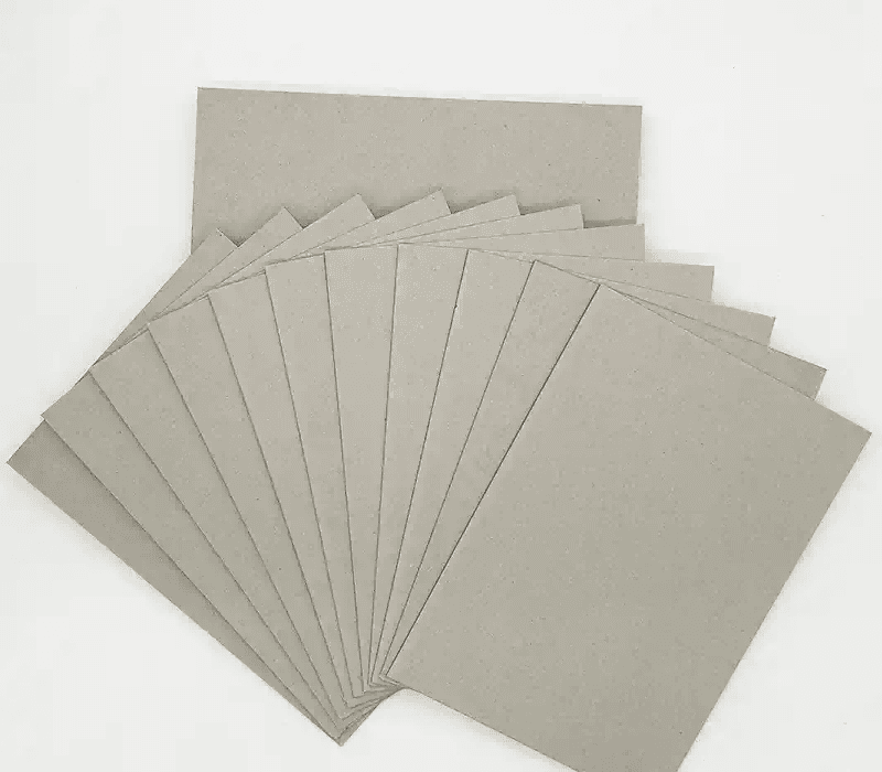 High density composite greyboard used in luxury rigid gift box packaging material manufacturing