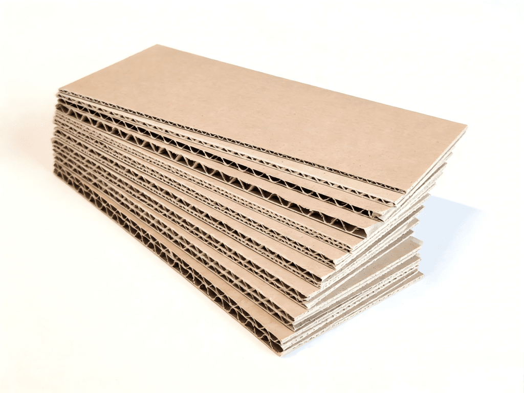 Corrugated Board for skincare shipping boxes, lightweight and impact-resistant