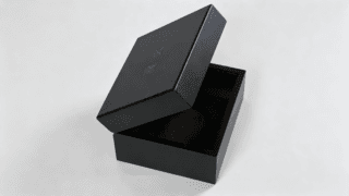 Black Cardboard for Luxury Gift Box Packaging Material with High Stiffness and Premium Surface Finish