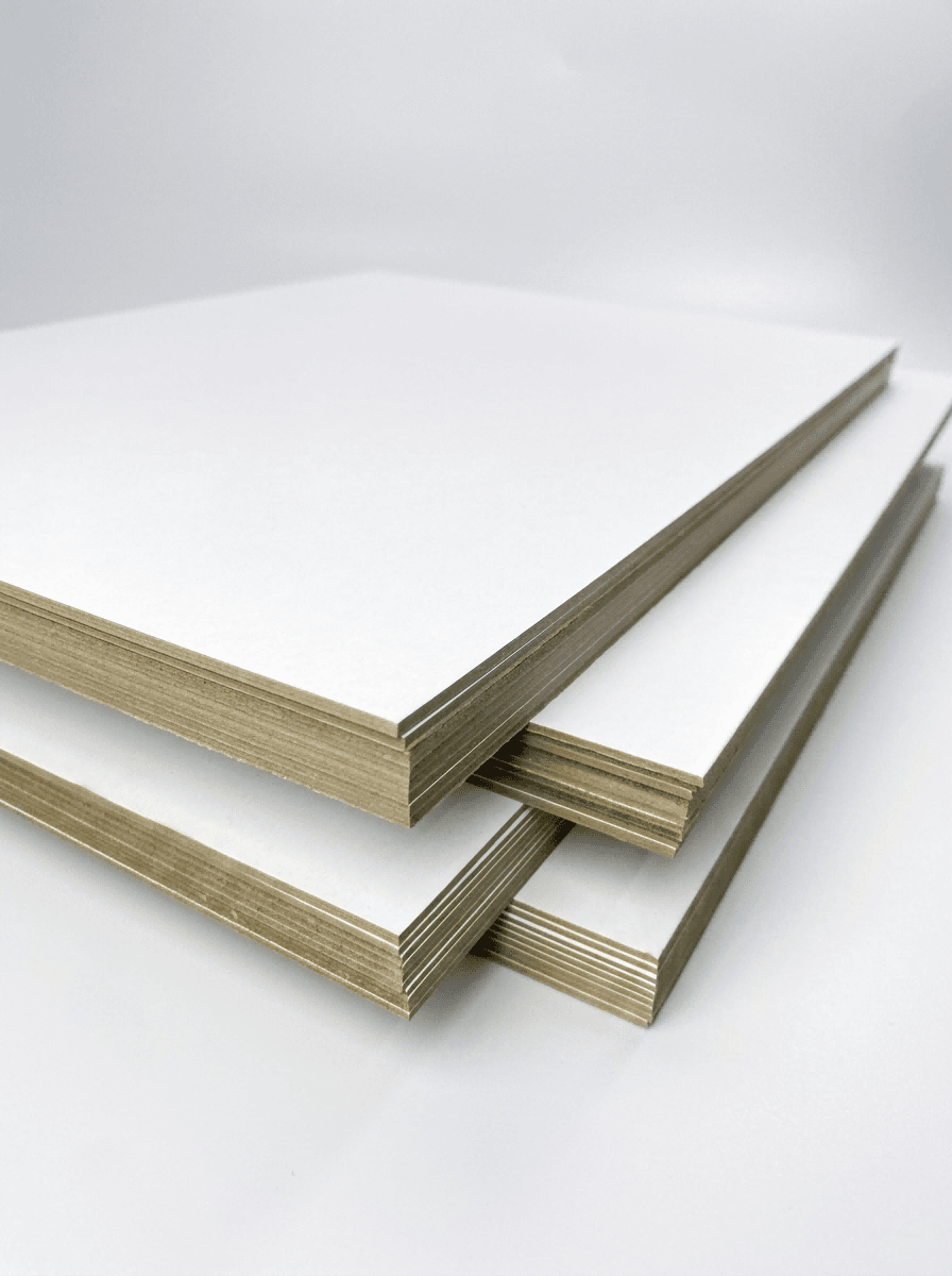 baiban11 Grey Back Duplex Board for packaging and printing applications with smooth coated surface