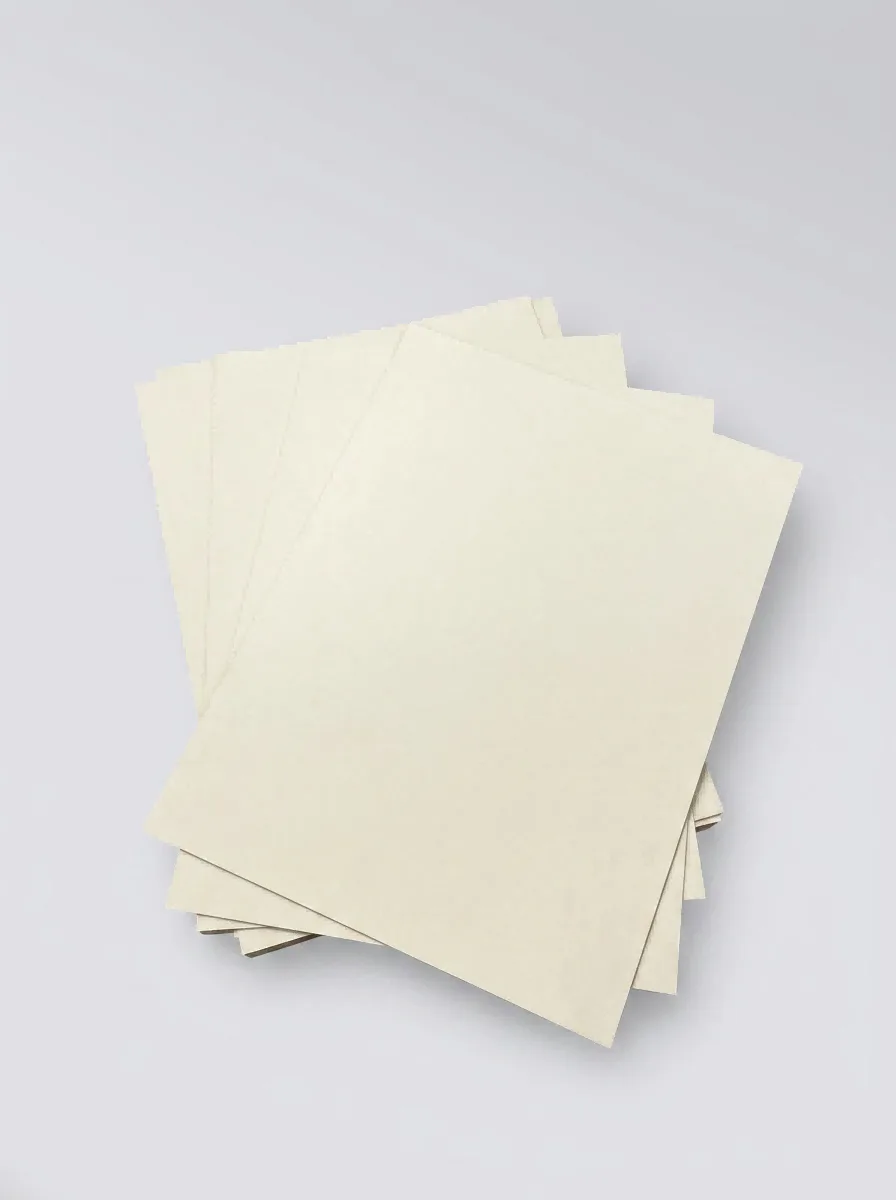 Custom thickness offset paper laminated greyboard available in single side C1S and double side C2S