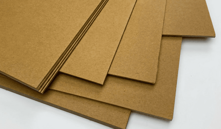 High tensile kraft paper roll for corrugated packaging and protective wrapping applications