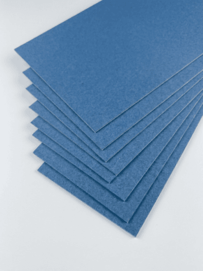 Blue core board for jigsaw puzzle backing material