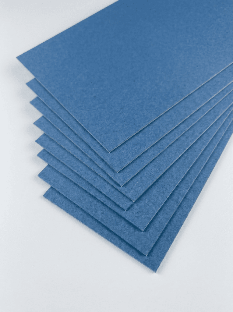 Blue core board for jigsaw puzzle backing material