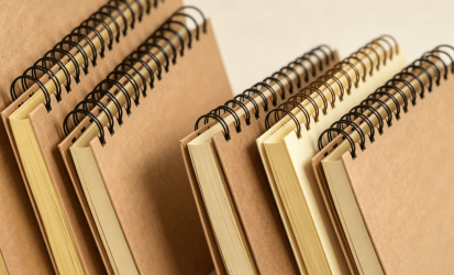 Kraft paper notebook cover production using high-strength kraft paperboard for eco-friendly stationery applications