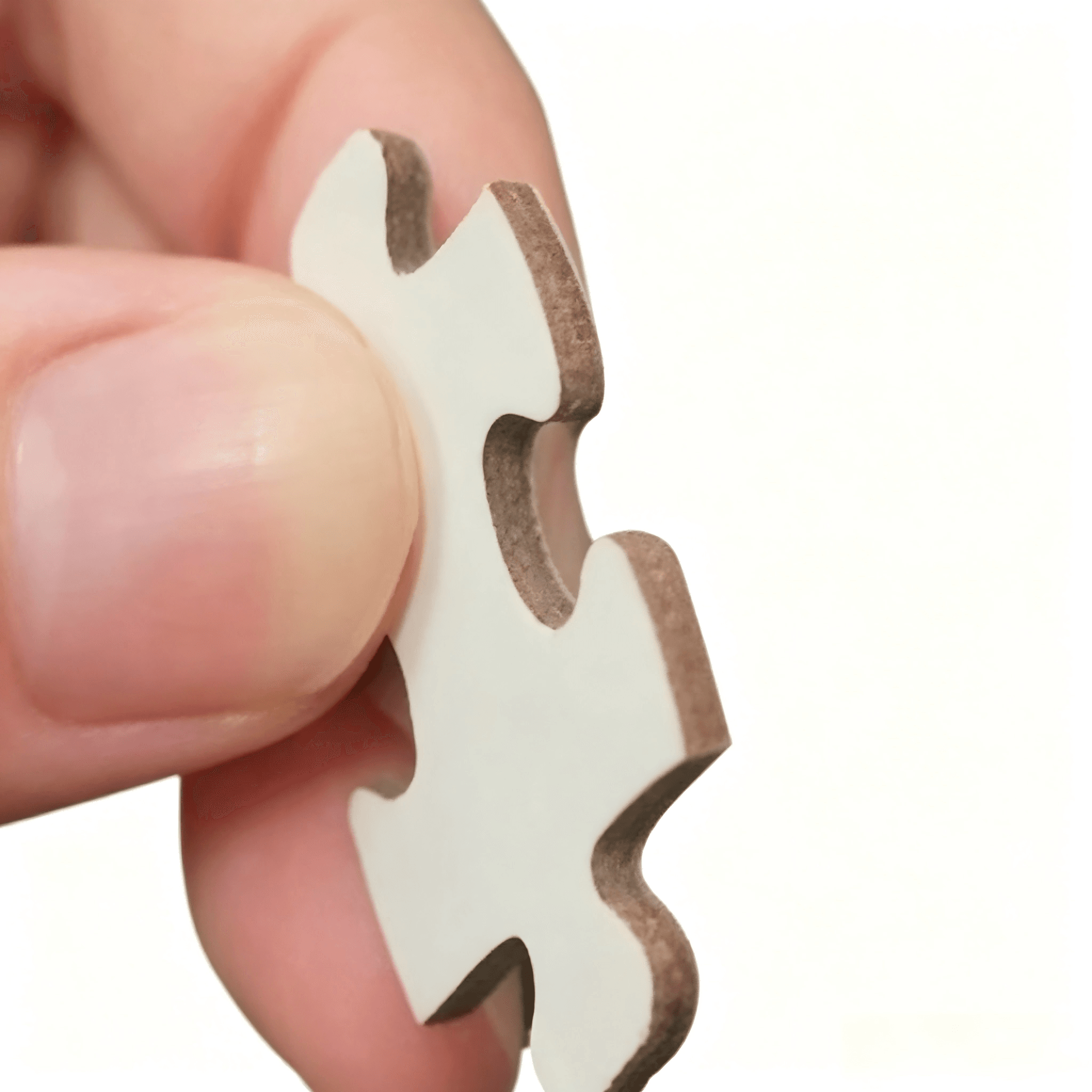 Grey board for jigsaw puzzles with stable thickness and durable structure