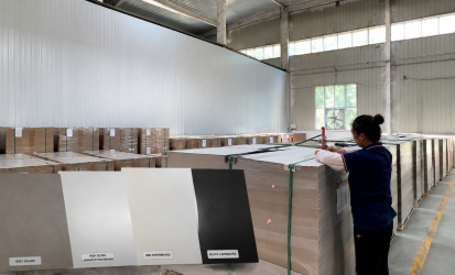 Grey board paperboard inspection for cosmetic packaging manufacturing in a paperboard factory