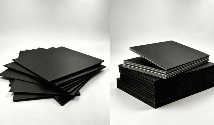Black Paper Laminated Greyboard vs Solid Black Paperboard comparison for premium packaging materials Black Paper Laminated Greyboard vs Solid Black Paperboard comparison for premium packaging materials
