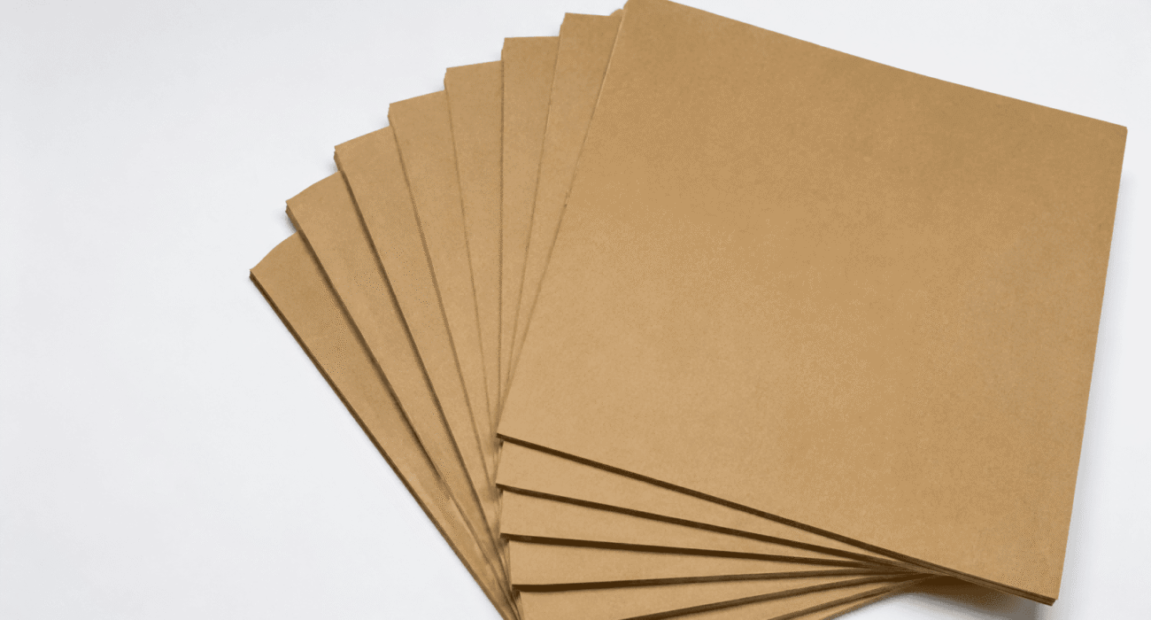 Kraft Laminated Greyboard with natural texture for sustainable packaging