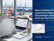 Grey chipboard sheets on white background, cover image for article about reducing profit losses from paperboard procurement amid RMB exchange rate fluctuations